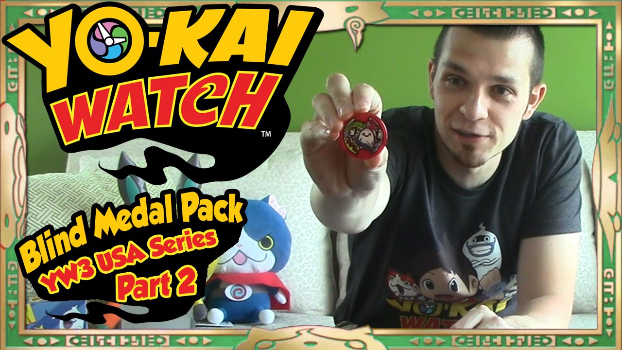 Yo-Kai Watch 3 USA Case 01 Series Blind Medal Pack Opening - Part 2 | YOLK GUY PULL!