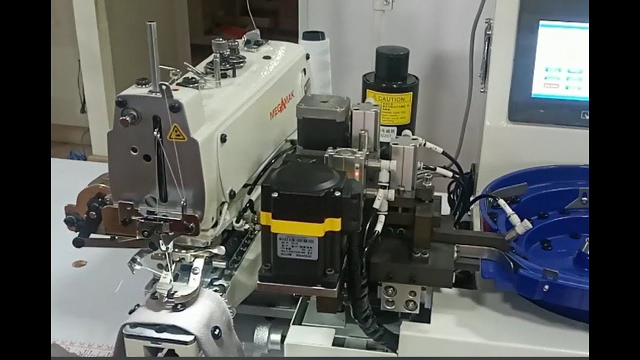 Botoneira Direct DriveCom Alimentador Pneum&aacute;ticaMega MakMK373D-ZD-E