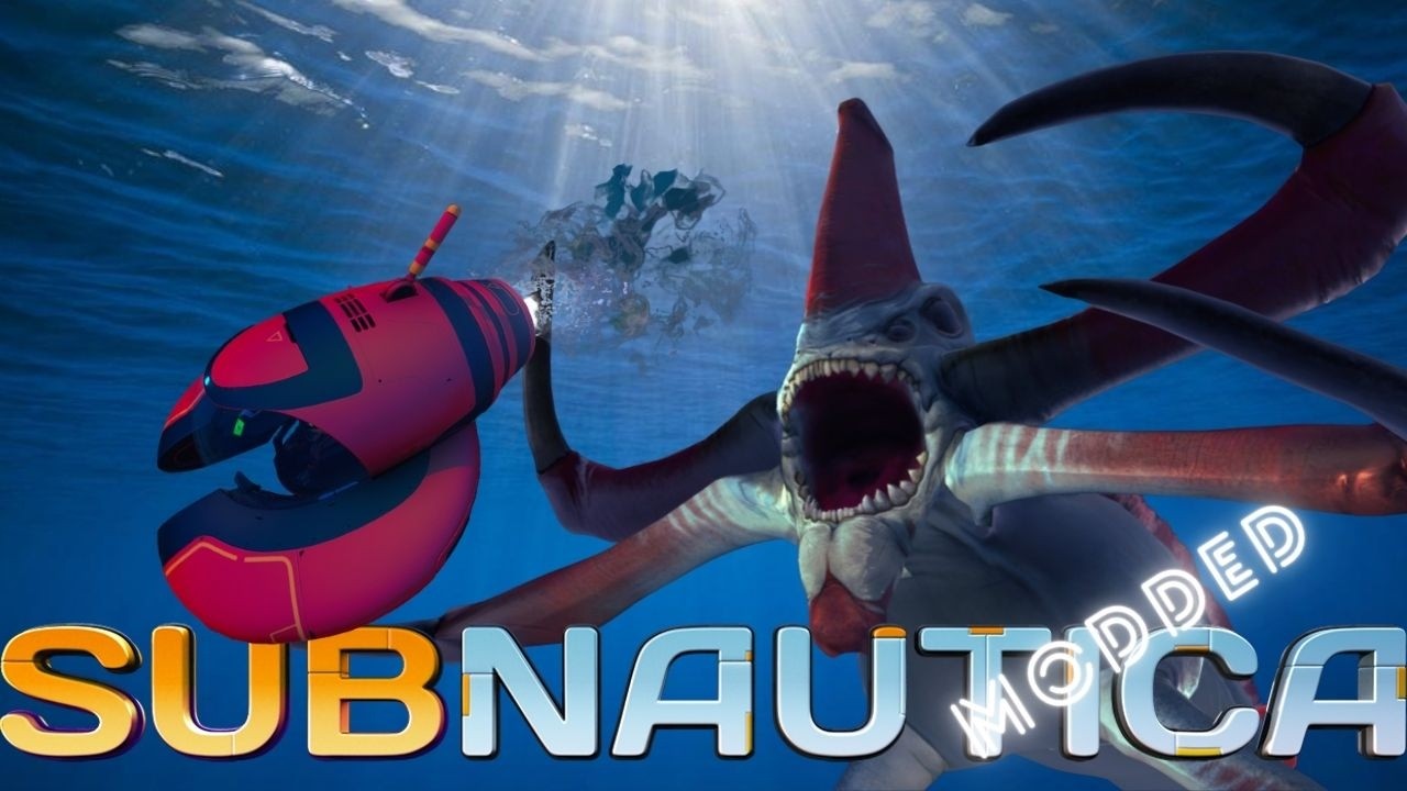 This game is both beautiful and TERRIFYING| SUBNAUTICA MODDED | EP: 1