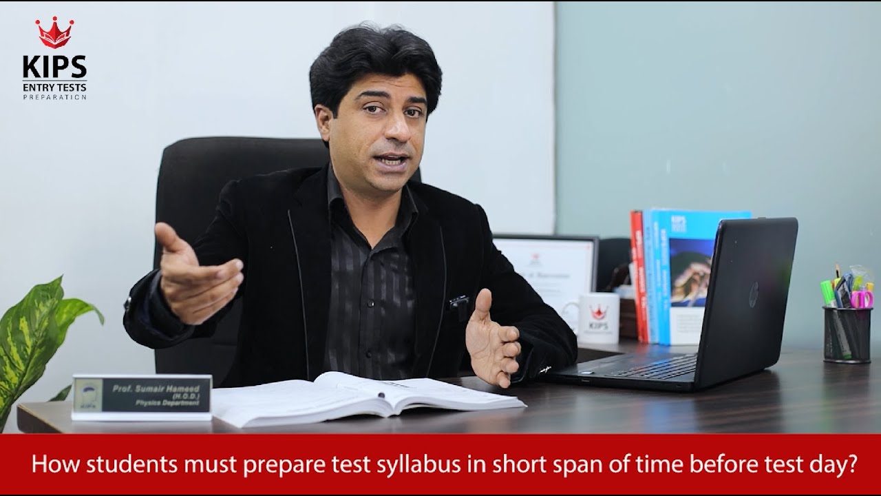 KIPS Revision and Test Session Preparatory Guidelines for Repeaters/Improvers of Physics Subject