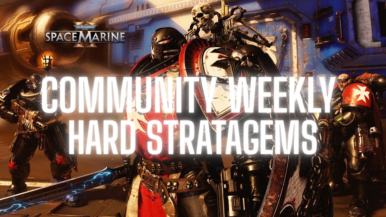 ✠ CYBER SOLACE ✠ - SPACE MARINE 2 - HARD WEEKLY WITH BATTLE BROTHERS - SUPREMECY OF THE STRONG