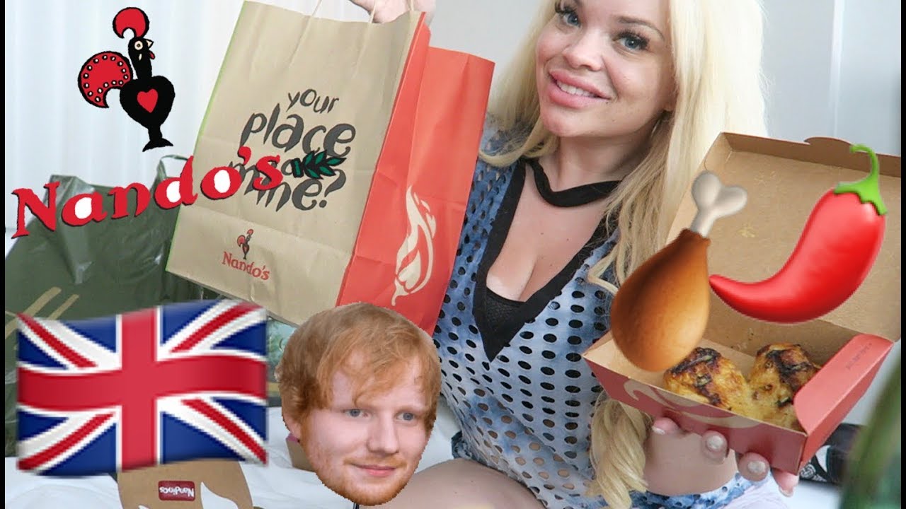NANDO'S CHICKEN EATING SHOW (U.K. MUKBANG) | LET'S EAT