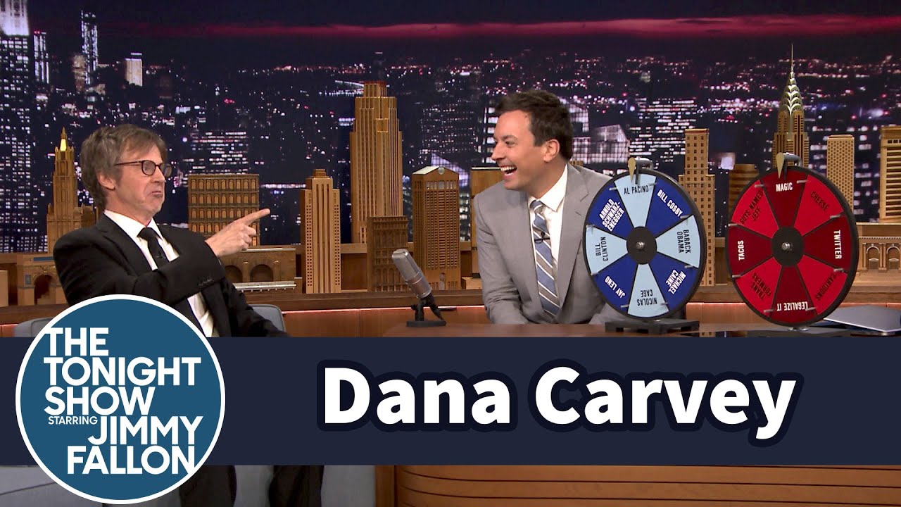 Dana Carvey Plays Wheel of Impressions -- Part 1