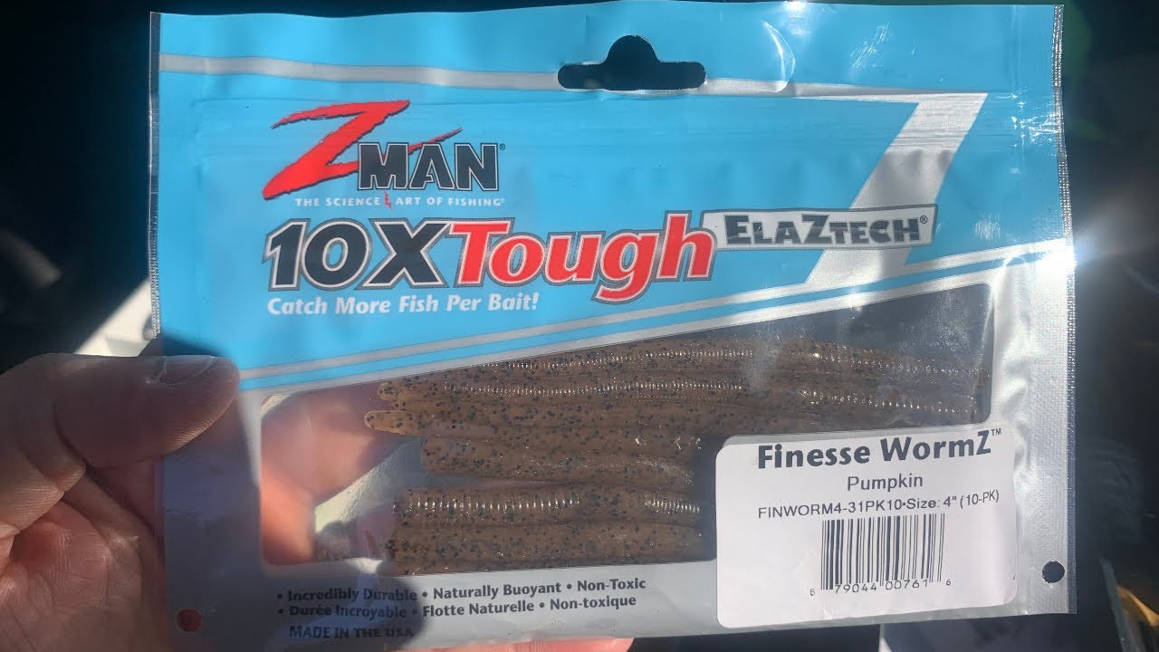 Zman Shaky Head and Finesse WormZ Comes in Clutch for Fall Bass