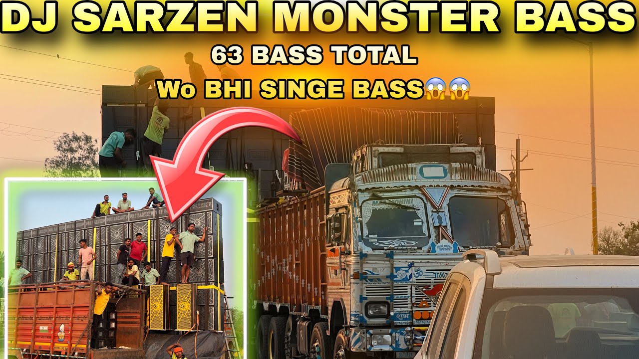DJ SARZEN IS BAAR MOTTO MELA KYA LE KE AA GAYA SINGLE BASS 63 BASS☠️☠️😁😱