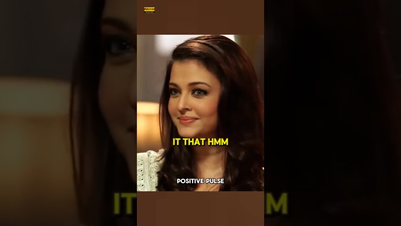 Aishwarya Rai on Compliments & True Beauty🌹