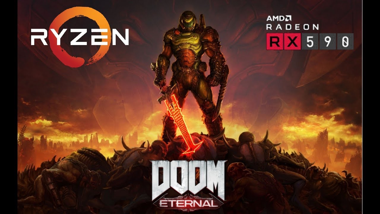 Doom Eternal - Ryzen 5 2600 + Rx 590 / Ultrapesadilla settings