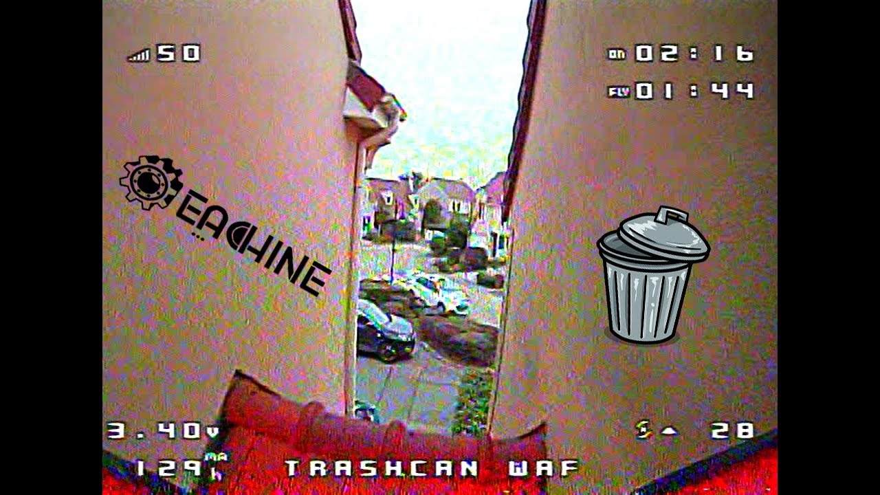 Test Eachine Trashcan (Indoor Maiden)