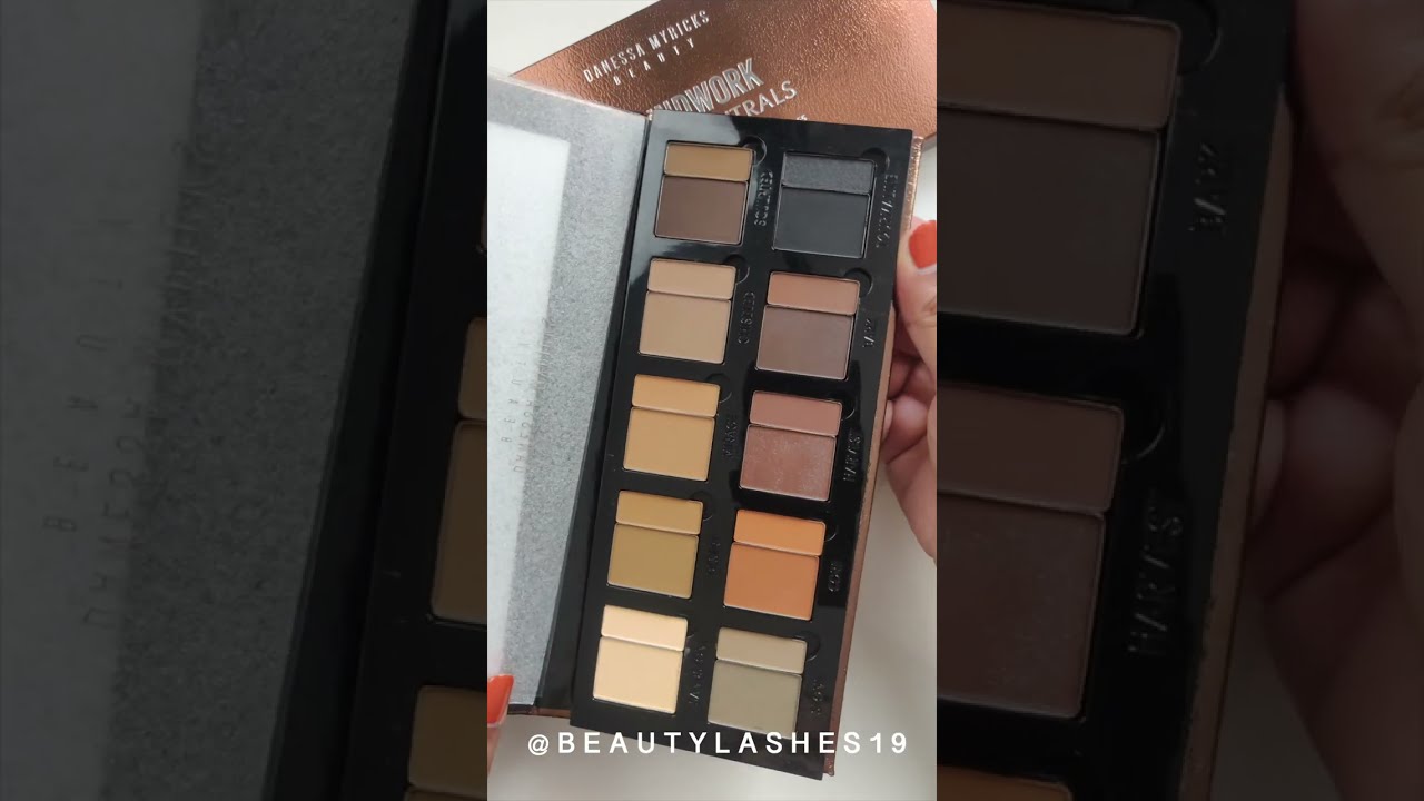 Danessa Myricks Groundwork Defining Neutrals Palette Swatches  | Indian skintone