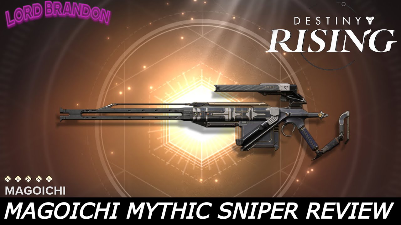 THIS MYTHIC SNIPER GOD ROLL DESTROYS END GAME 🤯 ?!?!?!-Magoichi #destinyrising