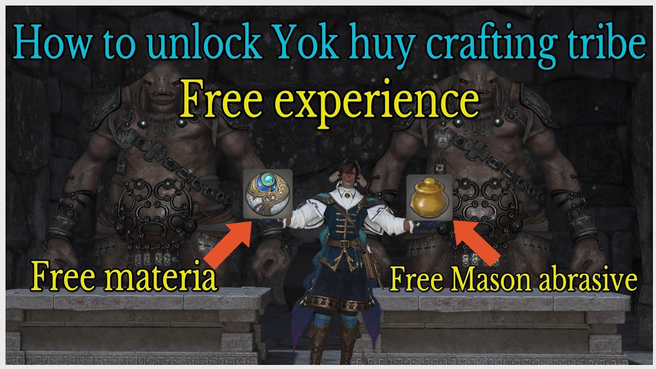 How to unlock the Yok huy crafting tribe