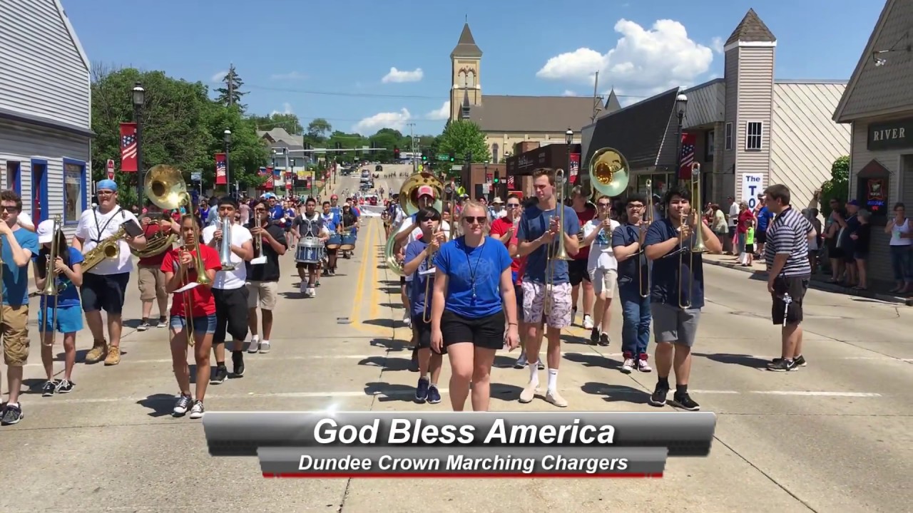 Dundee Crown HS Marching Band - God Bless America