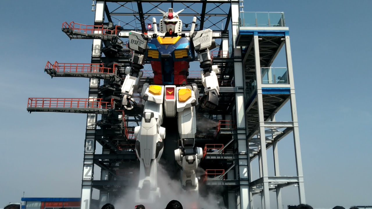 実物大ガンダム大地で動く！完全版（多視点） 横浜 山下公園   Full-scale GUNDAM in Japan Yokohama  (Multiple-perspective video)