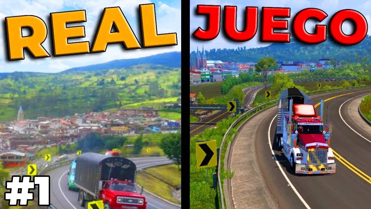 COMPAREMOS LA RUTA Bogotá - Villavicencio EN UN VIDEOJUEGO - Parte 1