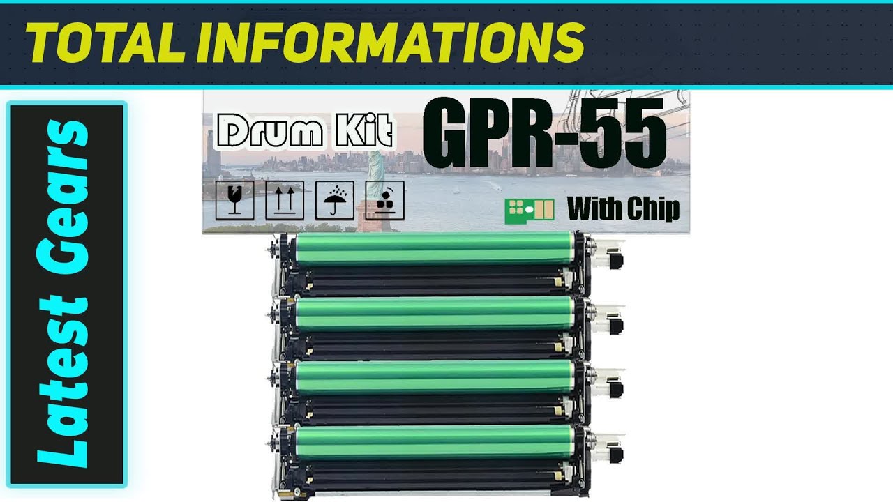 GPR-55 GPR55 Drum Kit: Unmatched Performance for Canon ImageRUNNER