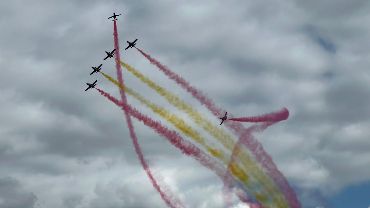 Airpower 2024 Zeltweg: Patrulla Águila Aerobatic Display