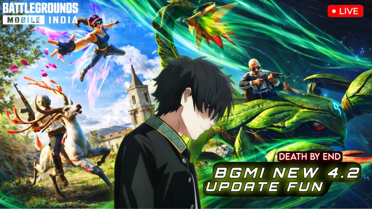 BGMI NEW UPDATE FUN ⚡️|BGMI LIVE ❗️| DEATH BY END |#ipad11thgen #bgmilive #pubgmobile
