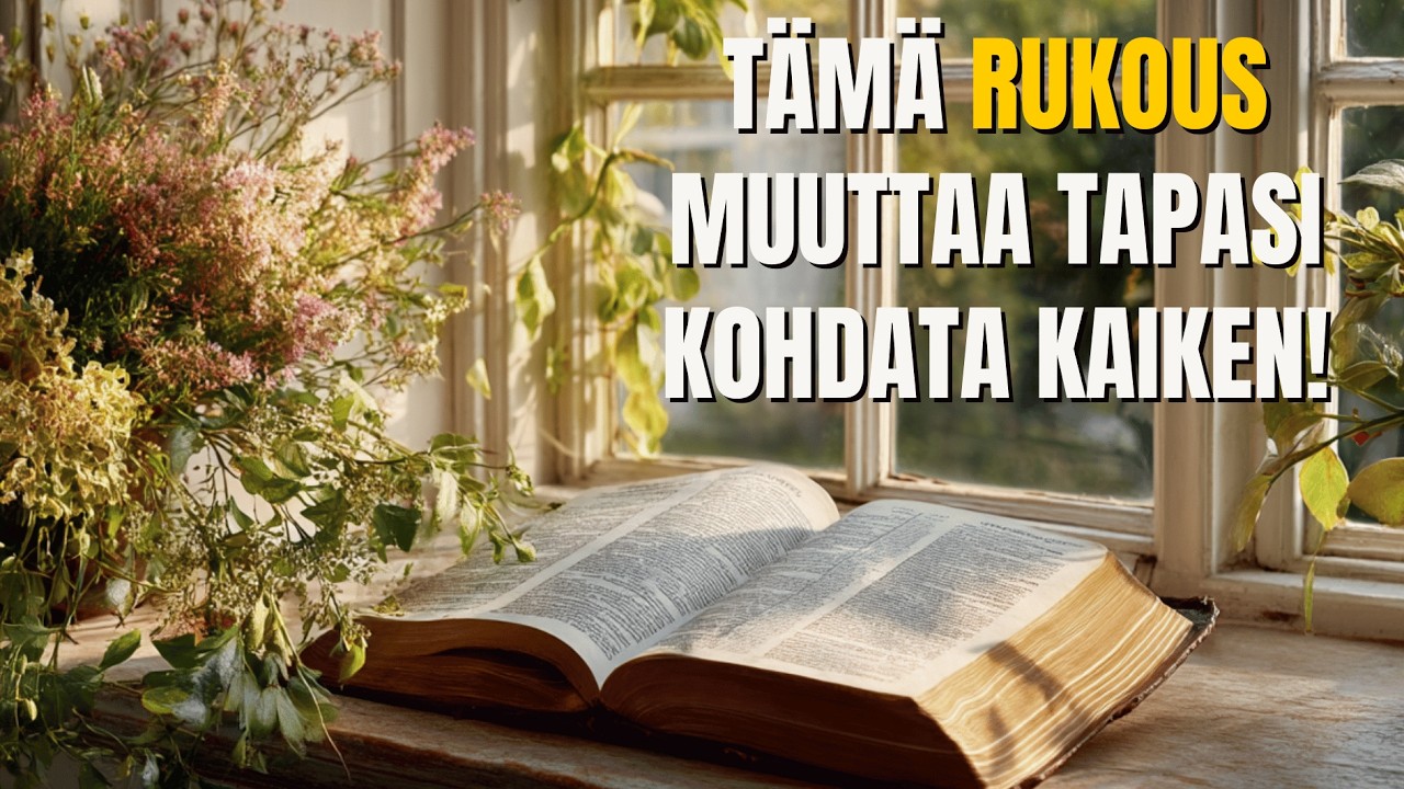 🙏&rdquo;ANNA MINULLE VOIMAA, HERRA&rdquo;: VOIMAKAS RUKOUS V&Auml;SYNEELLE
