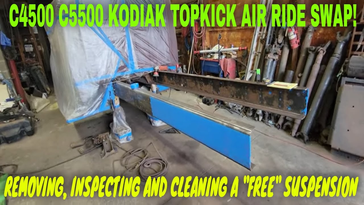 Замена задней пневматической подвески PT2 KODIAK TOPKICK!
