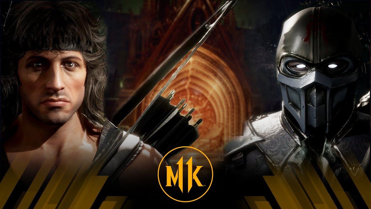 Mortal Kombat 11 - Rambo Vs Noob Saibot (Very Hard)