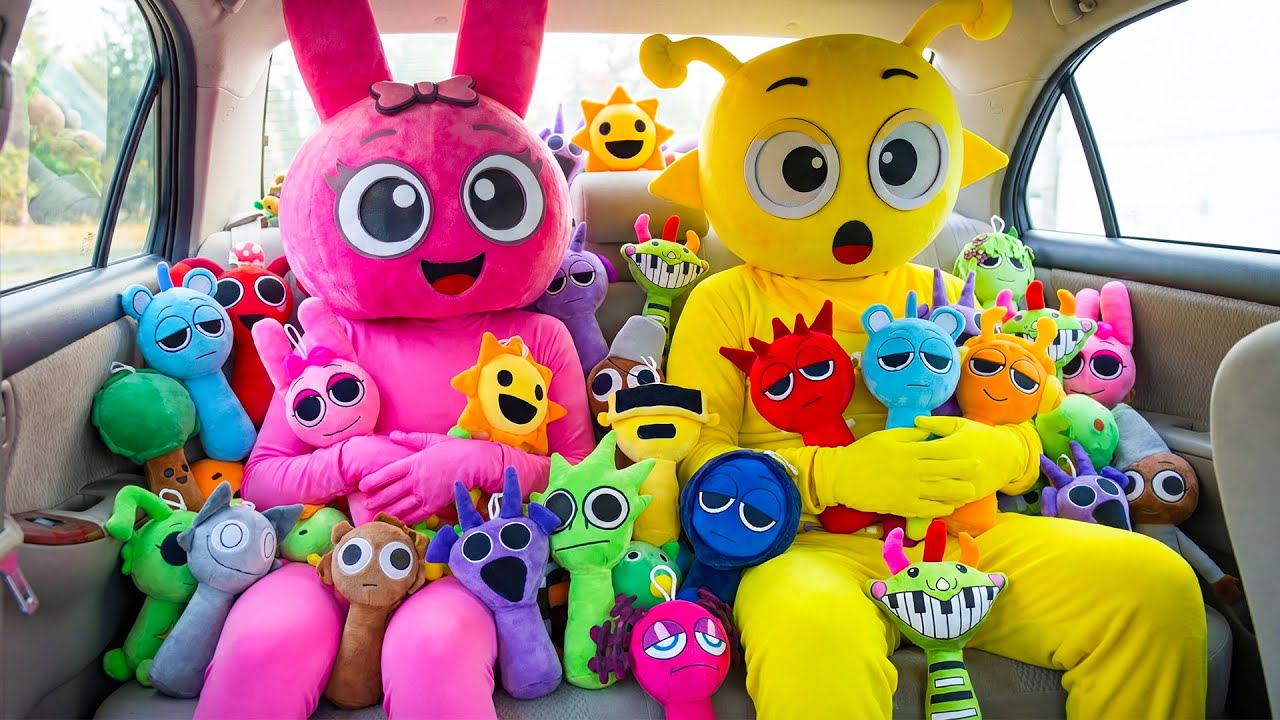 Sprunki Was Hiding in Pinki & Yellow’s Car This Whole Time?!
