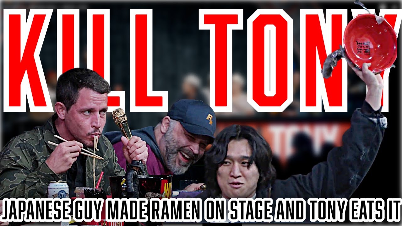 KT #745 Japanese guy made ramen on Killtony and Tony eats it