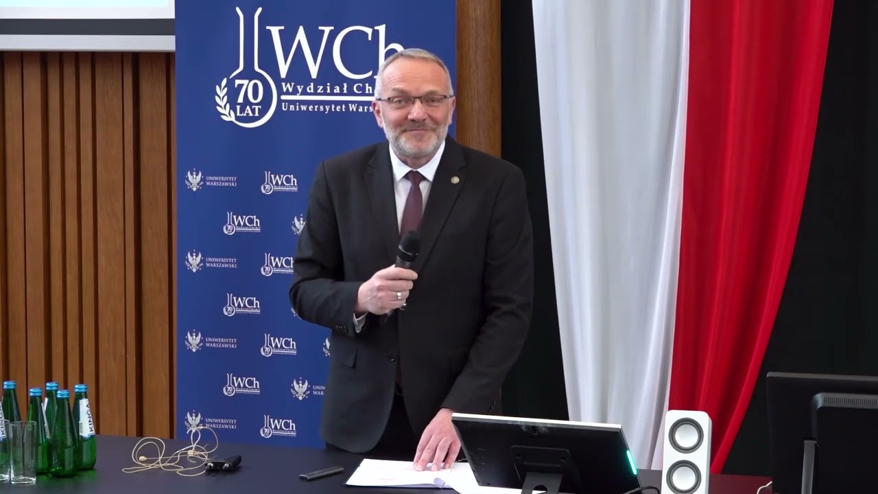 Nagranie z Jubileuszu 70-lecia Wydziału Chemii UW