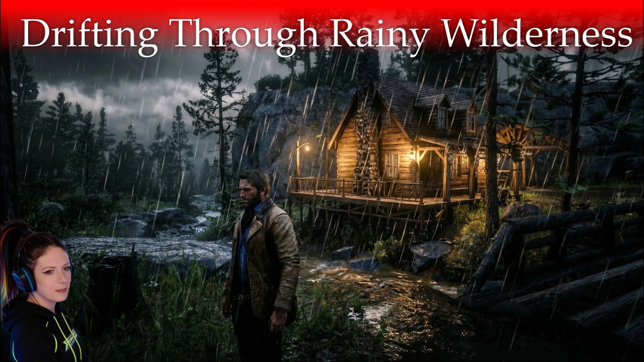 🌧️ Walking in the Rain & Thunderstorm as Arthur Morgan #1 Red Dead Redemption 2 Ambiance