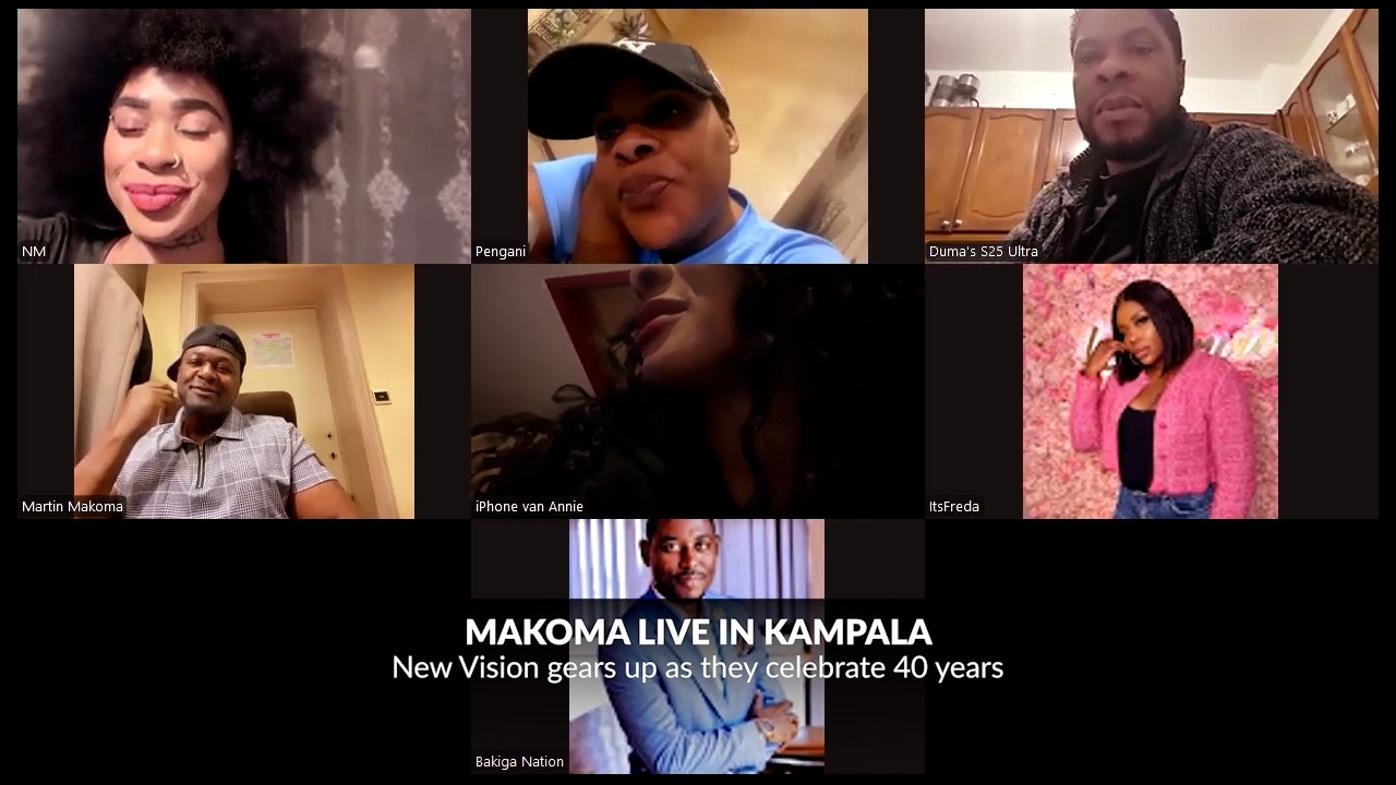 Makoma live in Kampala.  New Vision gears up as they celebrate 40 years