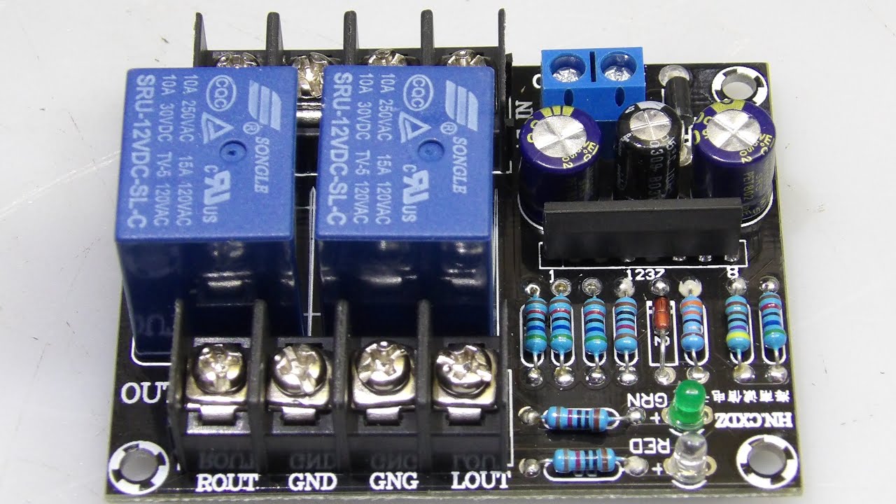Amplificadores Chineses - Placa de Proteção DC #6