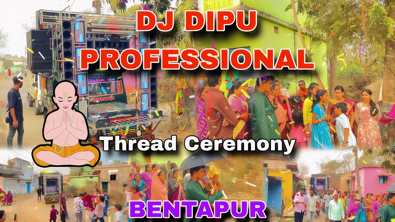 DJ DIPU PROFESSIONAL || Thread Ceremony (BENTAPUR) FEEL THE BASS 😍 @chitta_yt1 #dj #djdipu #angul 