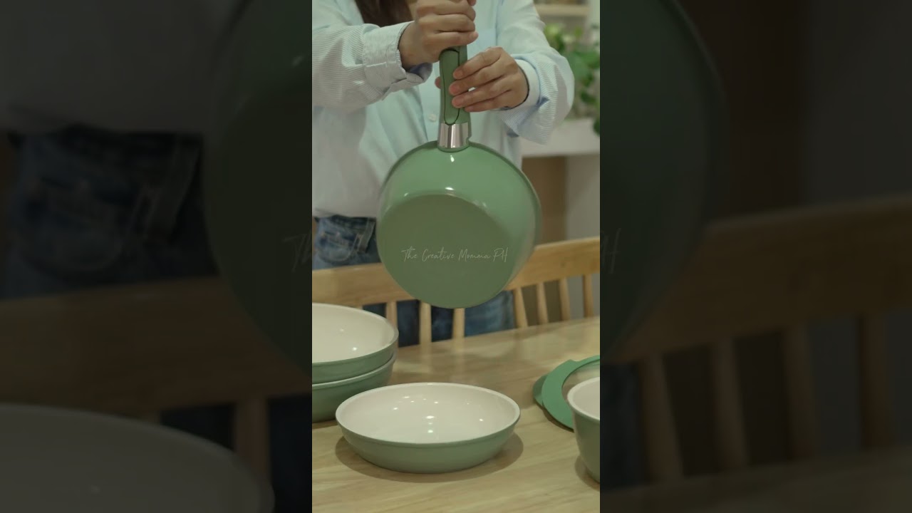 Redchef cookware set in sage green. 🫶🥰🌿 