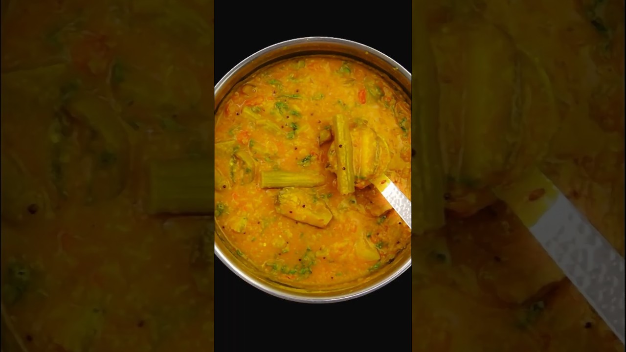Sambar Recipe | Drumstick Sambar |  Murungakkai Sambar | South Indian Sambar Recipe | Curry Recipe