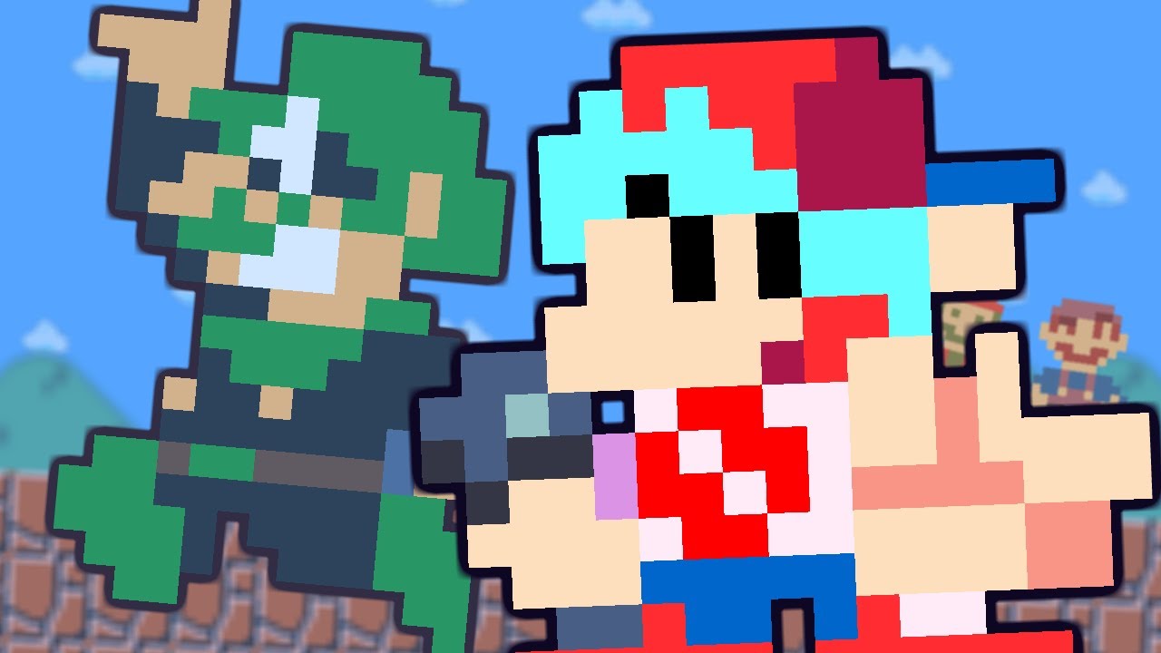 Boyfriend VS Mr. L | Friday Night Funkin' / Mario Animation