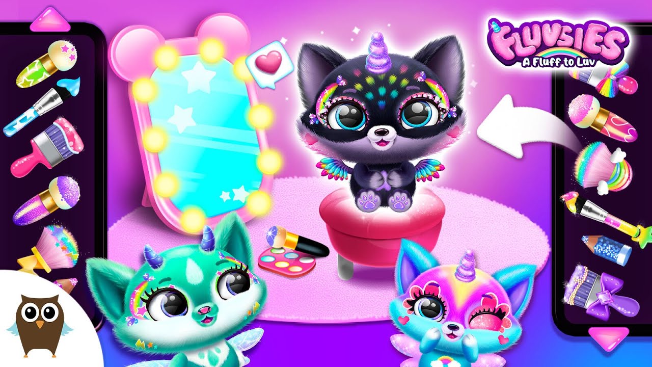 Fluvsies Fashion Gameplay ✨ Fluvsies - A Fluff to Luv ✨ TutoTOONS