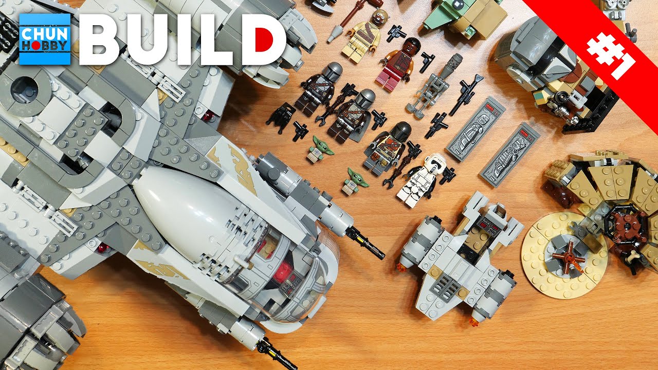 LEGO Speed Build! The Mandalorian Sets Collection | LEGO Star Wars 2020 - 2022 | Beat Build