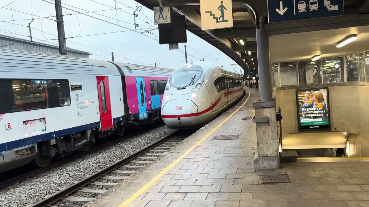 Spot à Bruxelles, IC, ICE, Eurostar, OUIGO train classique... et bien d'autres…