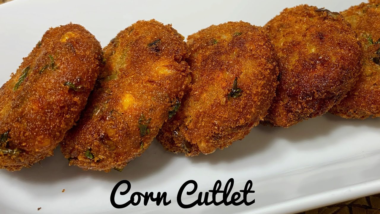 Corn Cutlet Recipe | कुरकुरे कॉर्न कटलेट | Sweet Corn Patties | Corn Kabab Recipe