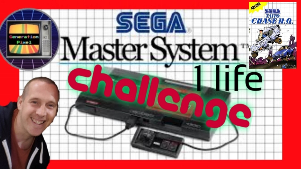 Chase hq - 1 life sega master system challenge - @GenerationPixel 