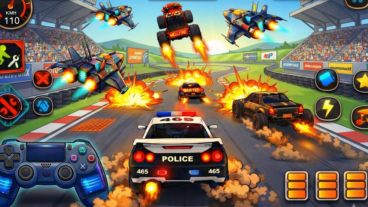 Police Car Chase Simulator 3D - Real City Cop Pursuit | Android Gameplay #6 | Darcrays Play