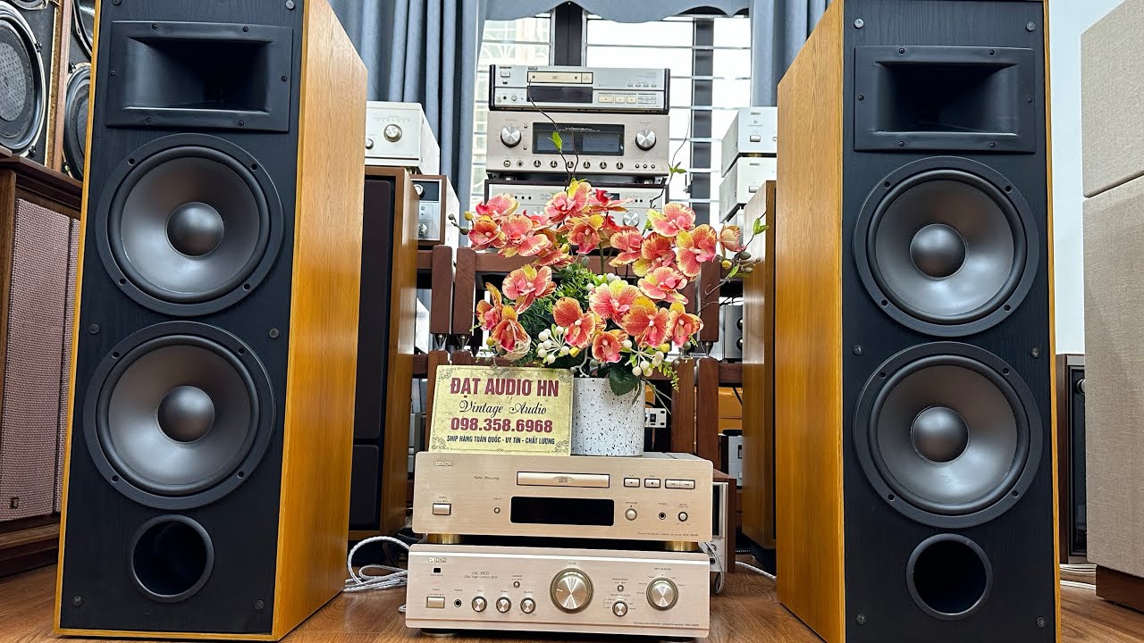 Nổi Da Gà, Phê Lòi Với Cặp Loa Mỹ Klipsch KM 6 , Bass Đánh Như Bom , Ghép Denon Hay Tuyệt