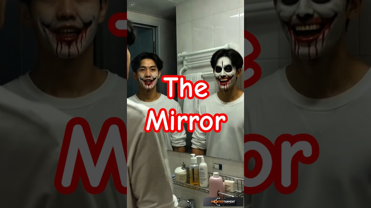 The Mirror #ai #shorts #horror #horrorfyp #viralhorror #horrorcomedy