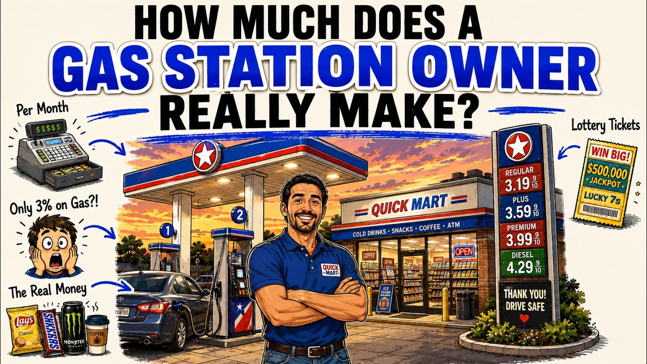 How Much Does a Gas Station Owner Make in a Month?