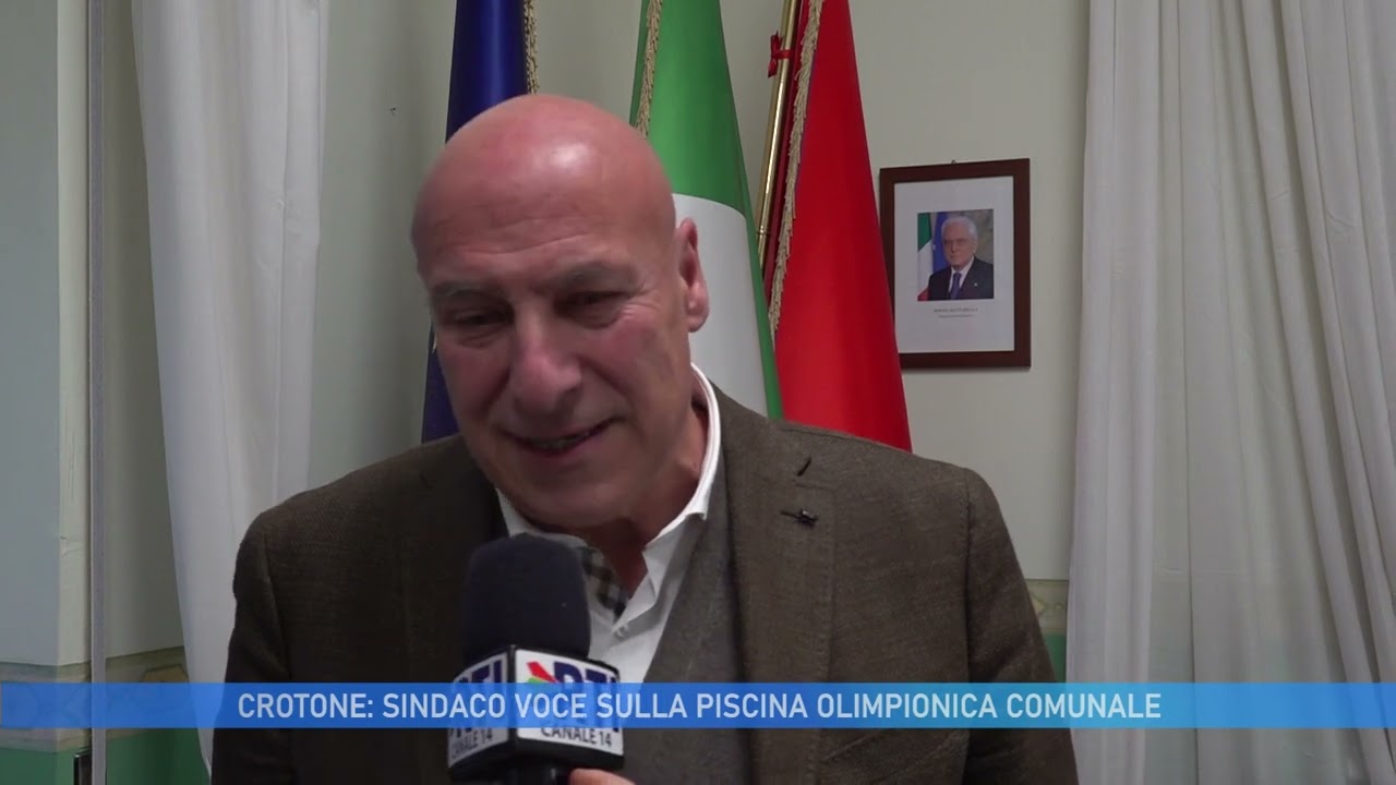 CROTONE: SINDACO VOCE SULLA PISCINA OLIMPIONICA COMUNALE