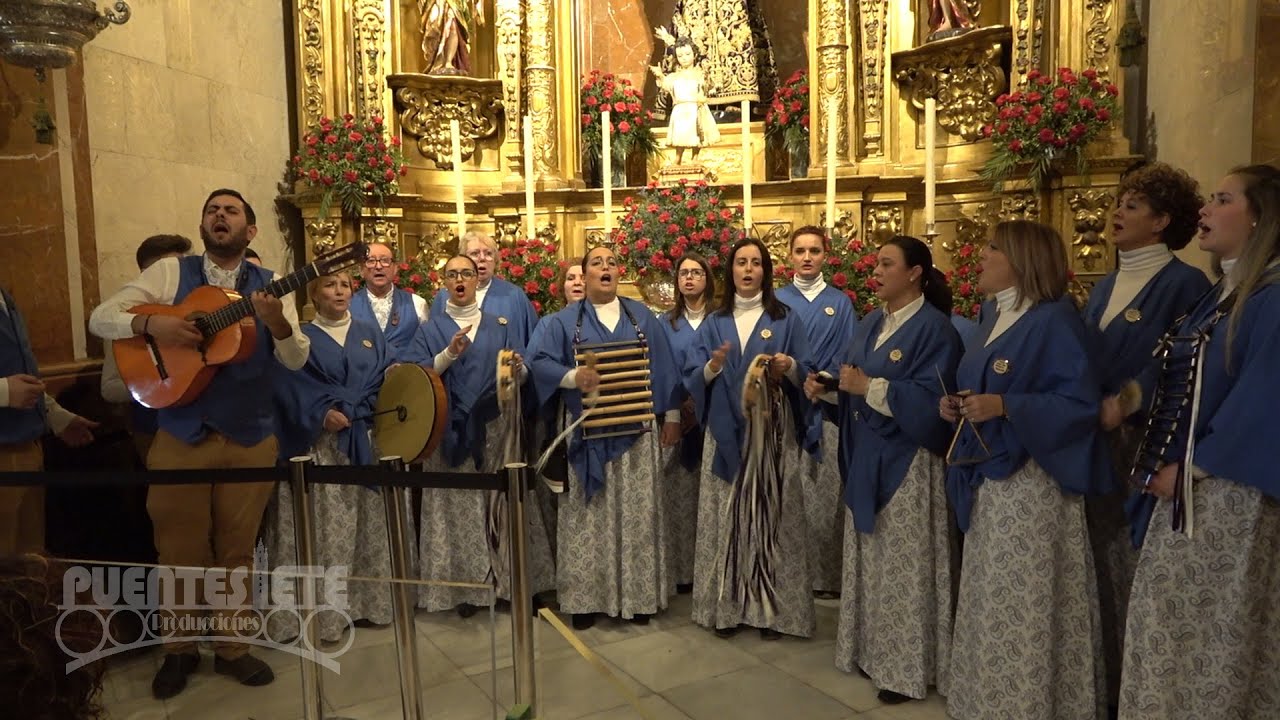 Villancicos por el Coro de la Hdad. del Castillo de Lebrija. Besamanos Macarena 2019.