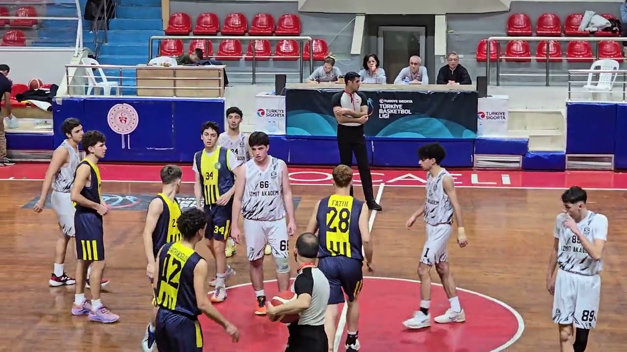 İzmit Akademi (A) - Kocaeli Gelişim (B) 🏀 Kocaeli U18 Basketbol Ligi Final Grubu Maçı -05.01.2026