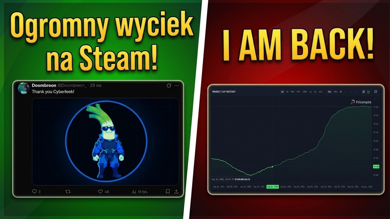 Mamy Bardzo duży wyciek na steamie! |Rynek rośnie z każdym dniem|