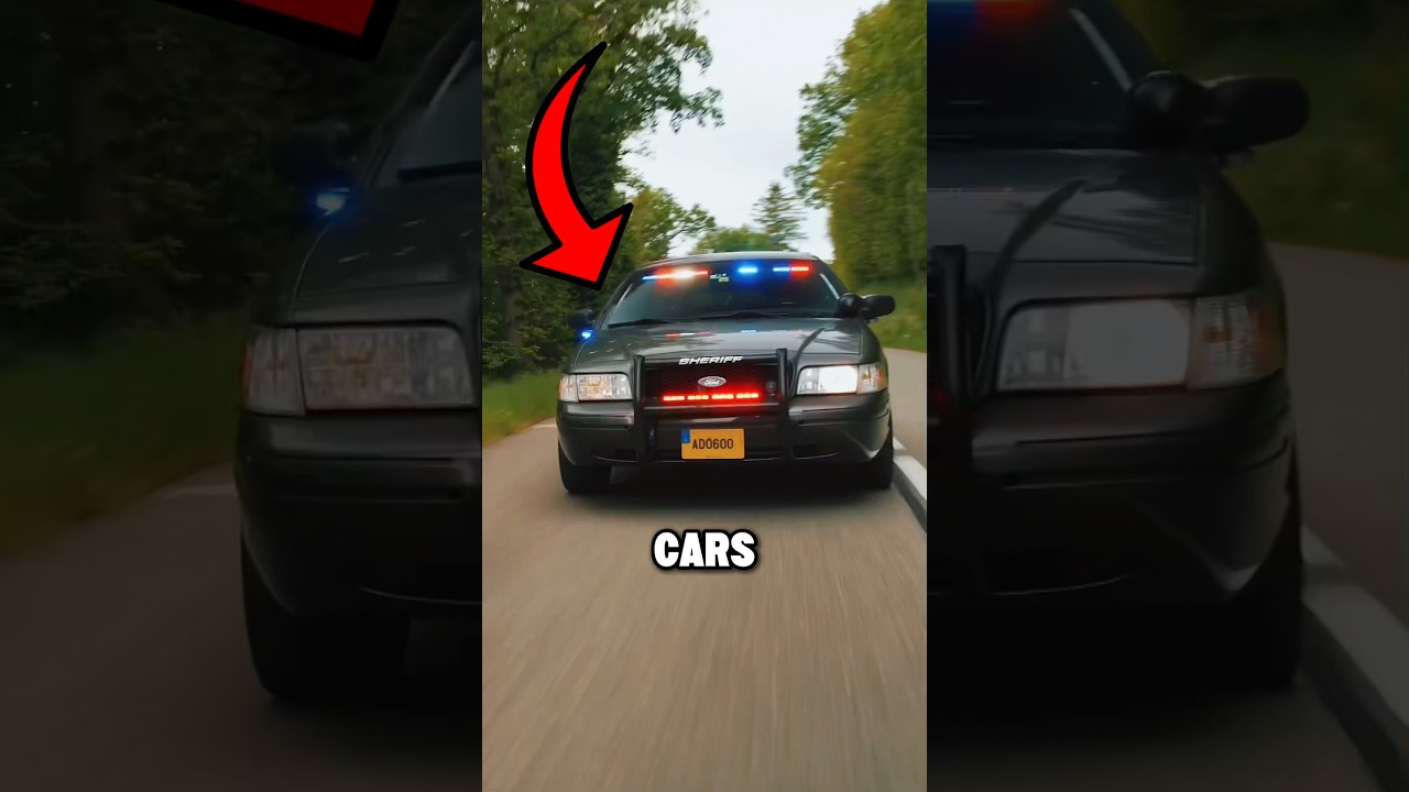 Why Police Cars Use Steel Wheels😱