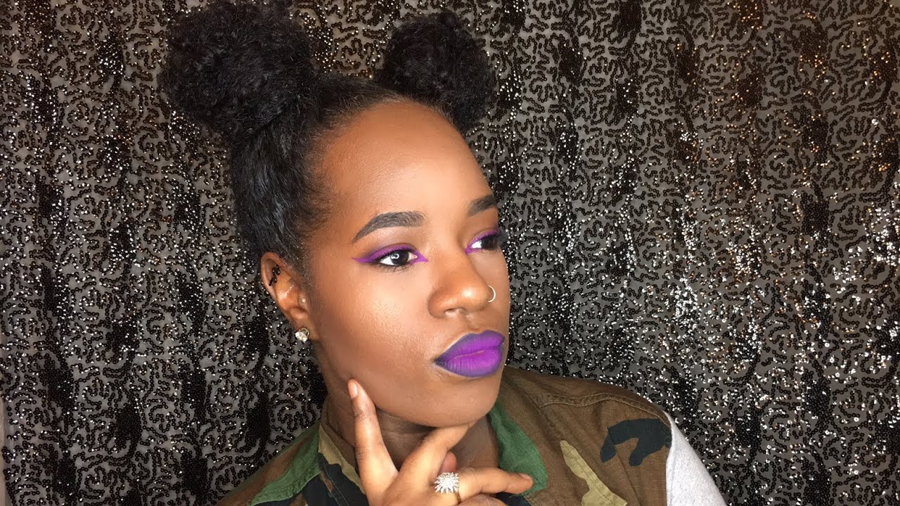 PURPLE LINER + PURPLE LIPS