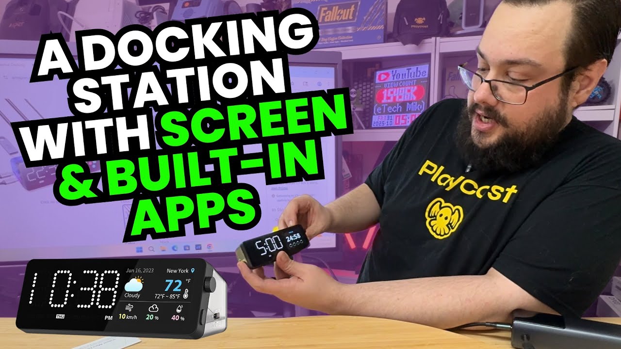 Vobot 7-in-1 USB-C Dock Review &ndash; Built-In Screen + Apps?!